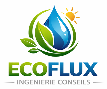 Logo ECOFLUX Ingénierie Conseils